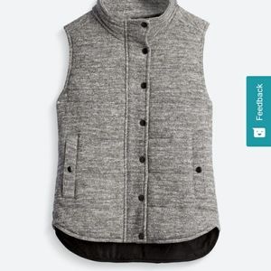 Skies are blue puffer vest